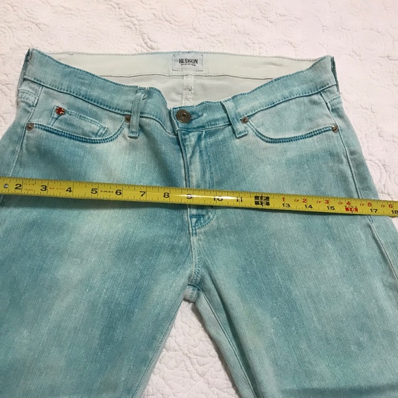 Hudson Krista super skinny light blue pastel wash 5 pocket jeans (size 29) - Picture 10 of 16
